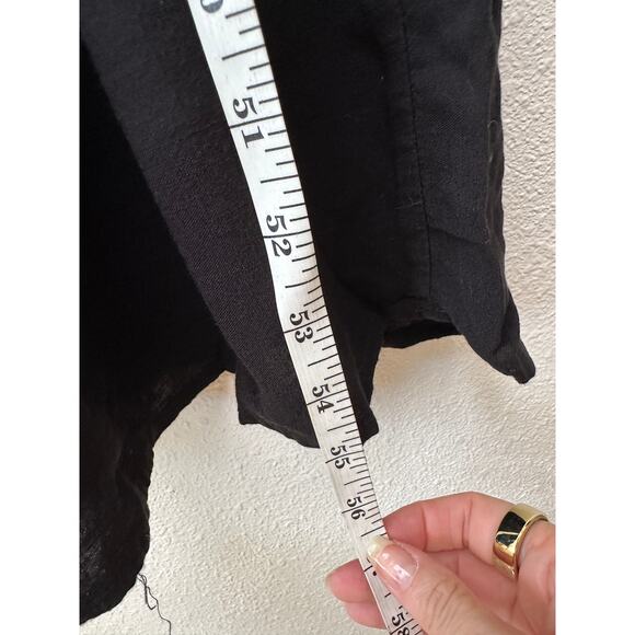 Zesica Women’s Black Tie-Strap Smocked Maxi Dress US S - Picture 14 of 15